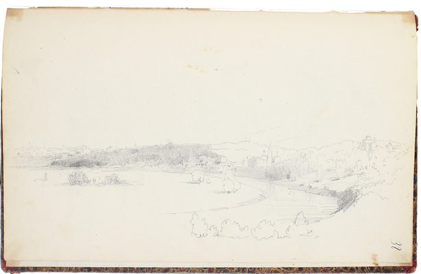 Штернберг Василий Иванович. Альбом рисунков с пейзажами, портретами и набросками 